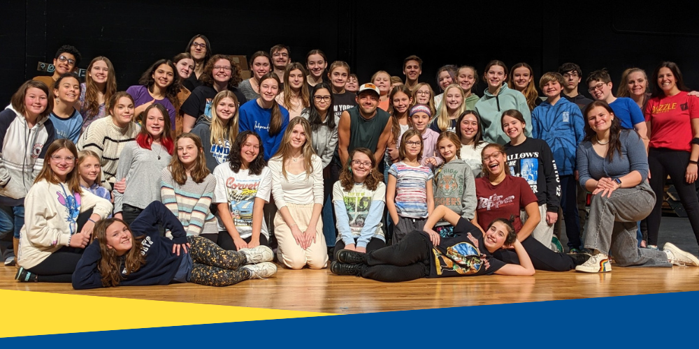 Independence Local Schools’ Drama Club Students Take Master Class with Broadway Actor
